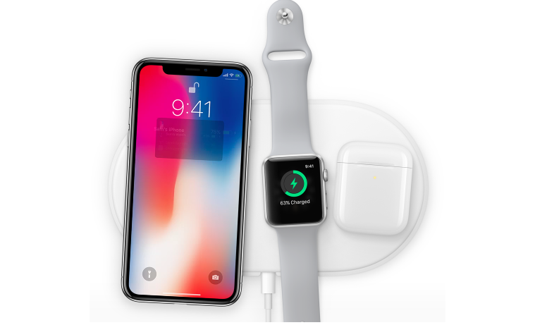 iPhone X wireless charging
